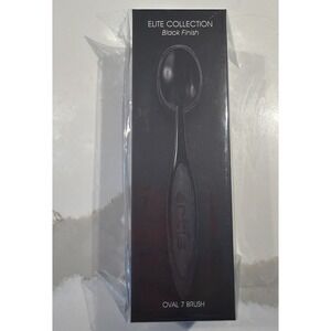 Artis Elite Collection Oval 7 Black Finish Brush NEW & SEALED! $75 MSRP